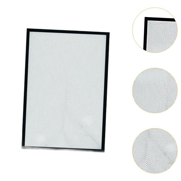 水槽蓋カバー 取り付け簡単 透明 5mm メッシュ 保護 60x45cmの説明