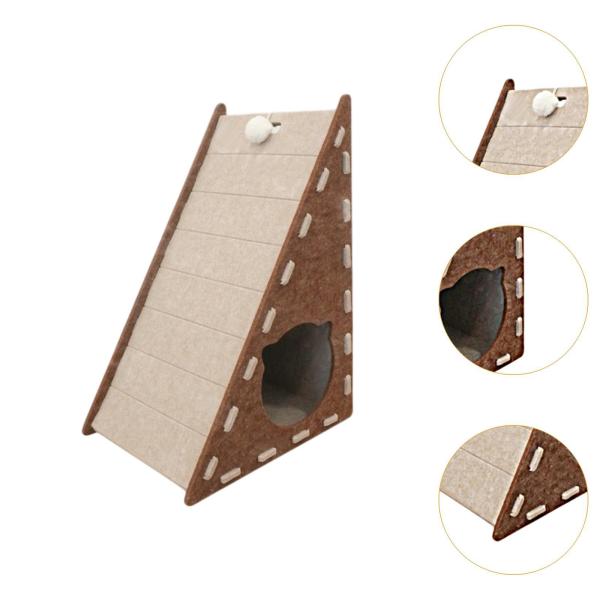 猫用スクラッチパッド 家具プロテクター 小型 中型 大型猫用 子猫 ブラウン