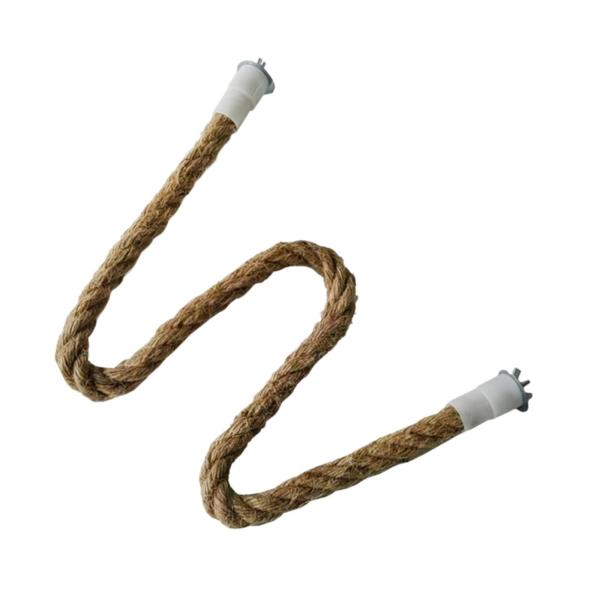 鳥の止まり木スタンド ペット用品 オウム 登山ロープ インコ セキセイインコ用 40cm