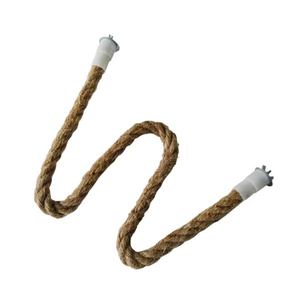 鳥の止まり木スタンド ペット用品 オウム 登山ロープ インコ セキセイインコ用 60cm