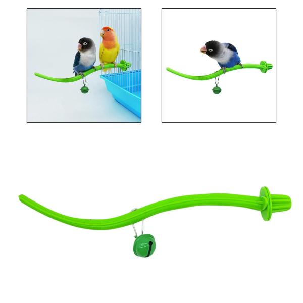 バードパーチのペットの鳥のおもちゃ、鳥の粉砕爪を演奏する、噛むおもちゃ、オウムズのオウムズスタンドブランチ