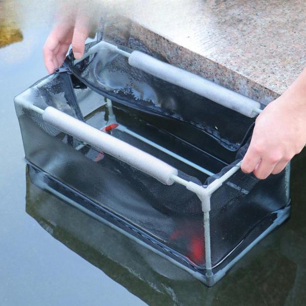水槽分離ネット 魚産卵孵化場用飼育箱 32x17x17cm