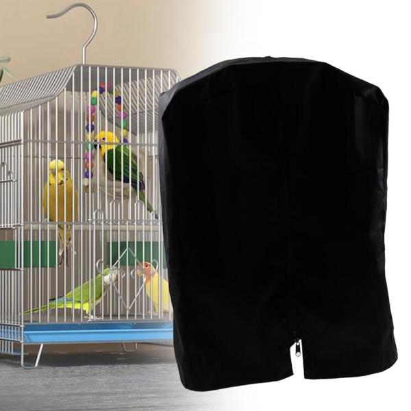 鳥のケージカバーバードケージカバーサンプルーフ、通気性、おやすみ、洗える洗える防水ブラックアウトカバーマコーブッジーズラブバード