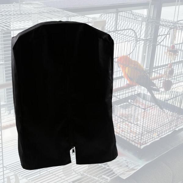 鳥のケージカバーバードケージカバーサンプルーフ、通気性、おやすみ、洗える洗える防水ブラックアウトカバーマコーブッジーズラブバード