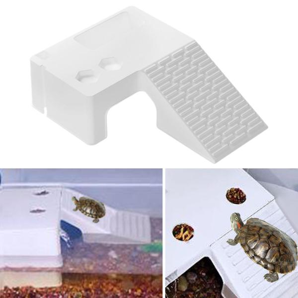 カメ休憩用バスキングプラットフォーム 両生類用カメタンクプラットフォーム テラピン ミディアム