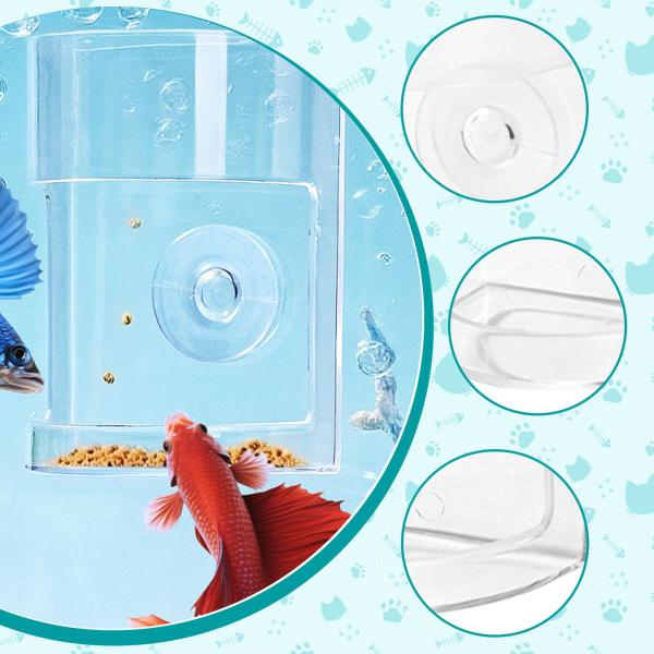 魚用フィーダー、ブラインシュリンプ用給餌チューブ、透明柱型シュリンプフィーダー皿トレイ、水槽、水族館