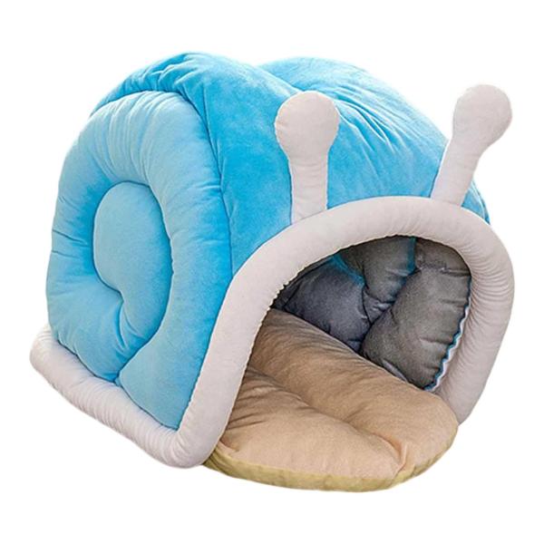 ペット用猫ベッド 子犬用犬小屋 ホーム ユニーク プレイケーブ 休憩用 冬用 猫ハウス 巣 M 46cmx39cmx40cm