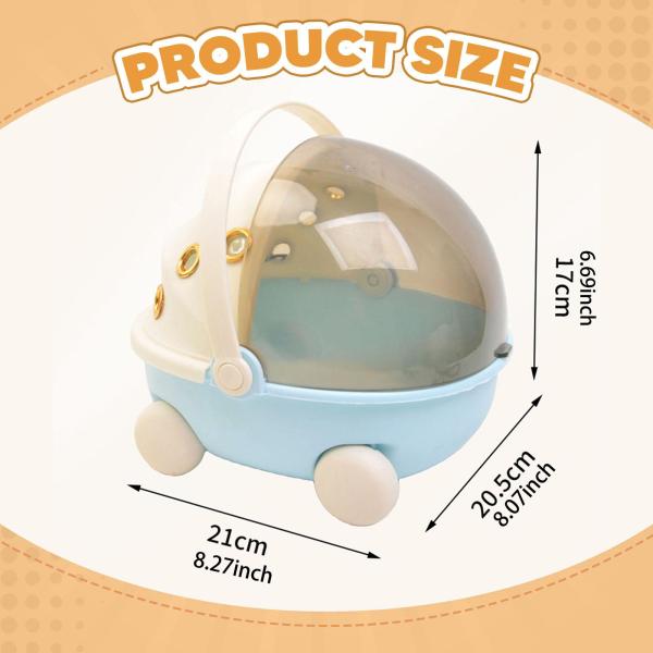 ヒーター付き鳥用旅行ケージ オウム、セキセイインコ、インコ用 USB