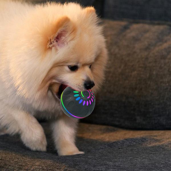 スマートインタラクティブ犬用ボールおもちゃ、動くボールを追いかける