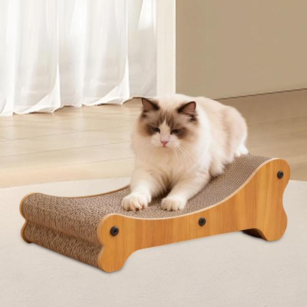 猫用爪とぎ 多機能家具プロテクター 子猫用 室内用 寝椅子