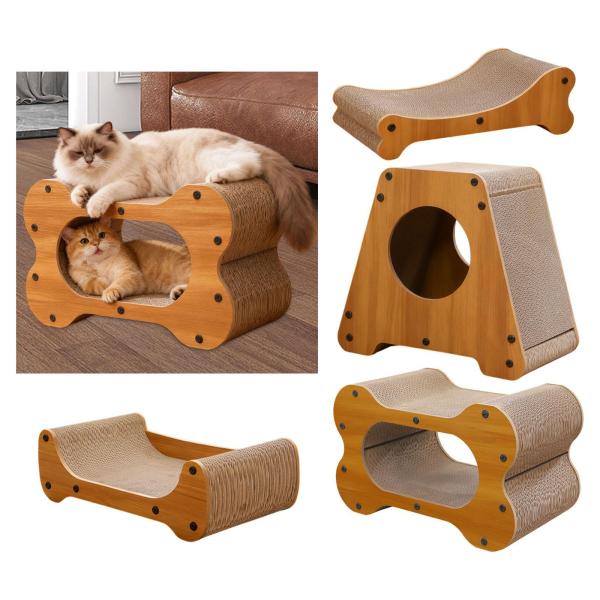 猫用爪とぎ 多機能家具プロテクター 子猫用 室内用 寝椅子