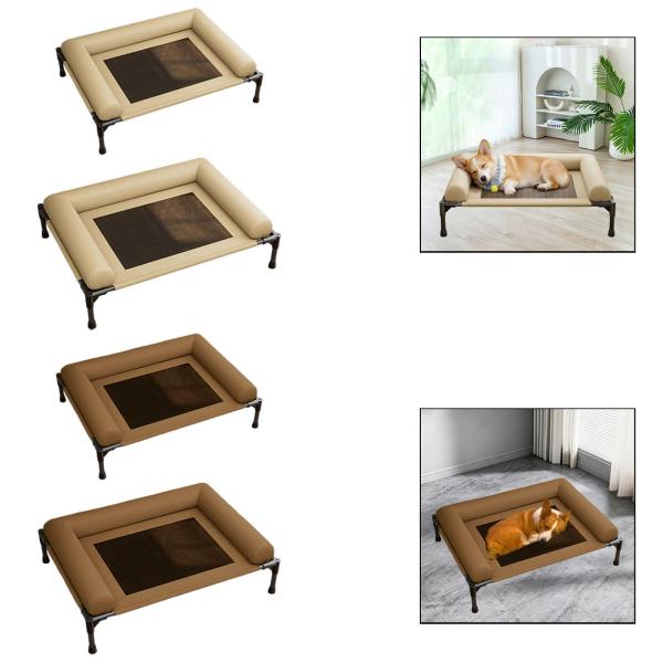 高床式犬用ベッド 組み立て簡単 屋外用 通気性 プロ仕様ペット用品