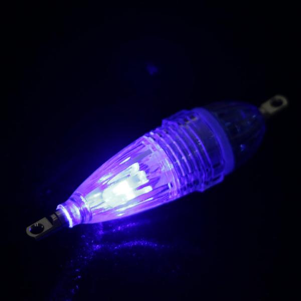 LEDディープドロップ水中釣りイカ魚ルアーライト青点滅
