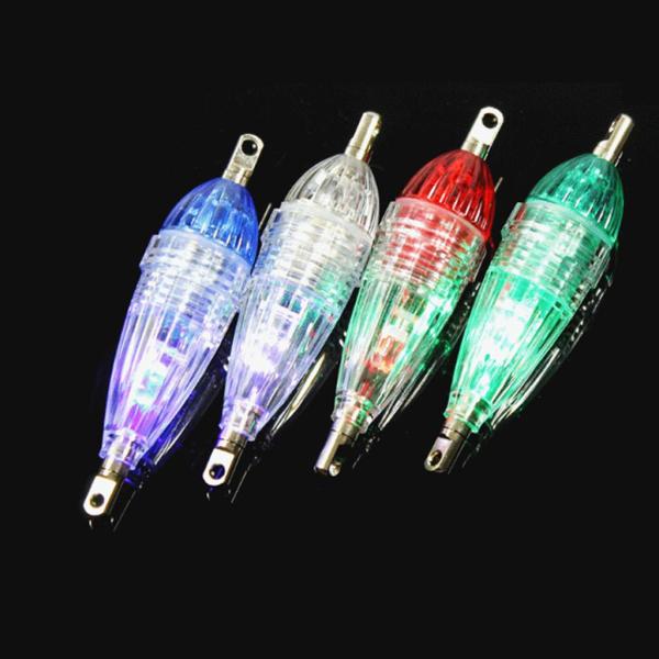 LEDディープドロップ水中釣りイカ魚ルアーライト青点滅