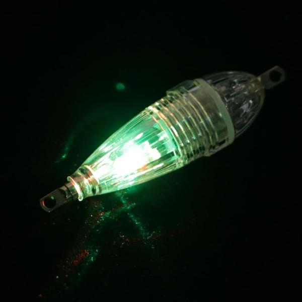 LEDディープドロップ水中釣りイカ魚ルアーライト点滅カラフル