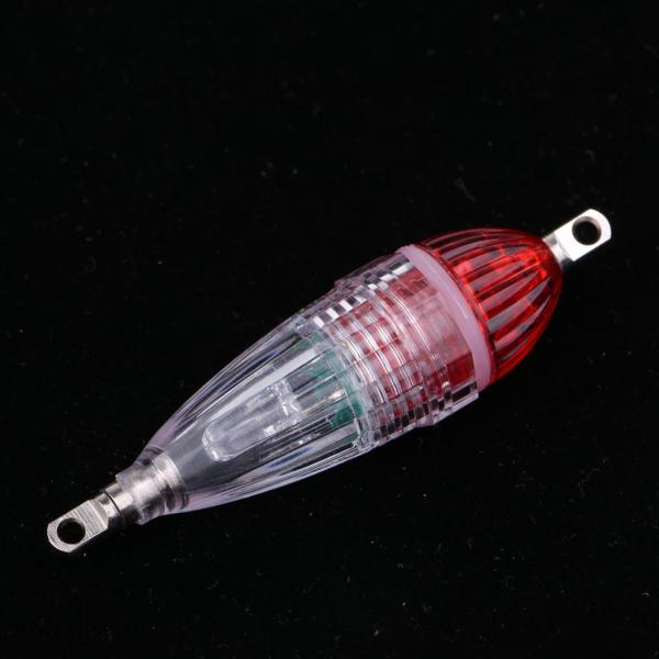 LEDディープドロップ水中釣りイカ魚ルアーライト赤点滅