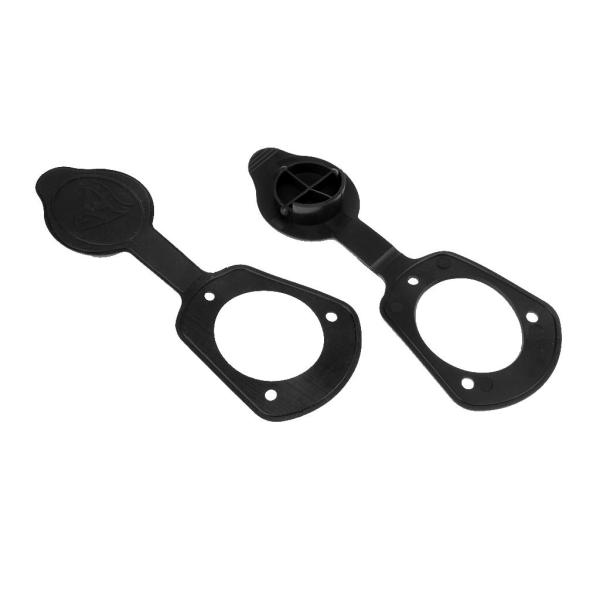 フラッシュマウントロッドホルダー用2ピース大型キャップ＆ガスケット釣りカヤックカヌー