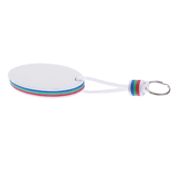 サーフボード型セーリングボートキーリングフローティングキーリングホワイト