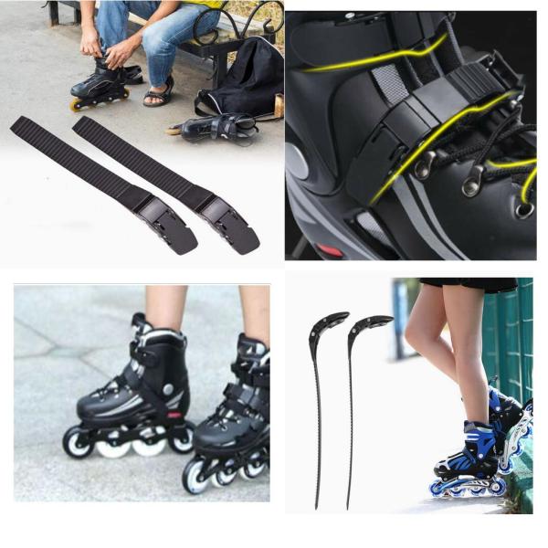 2 Replacement Mend Inline Roller Skate Shoes Energy Strapに適用キッズアダルトスケート