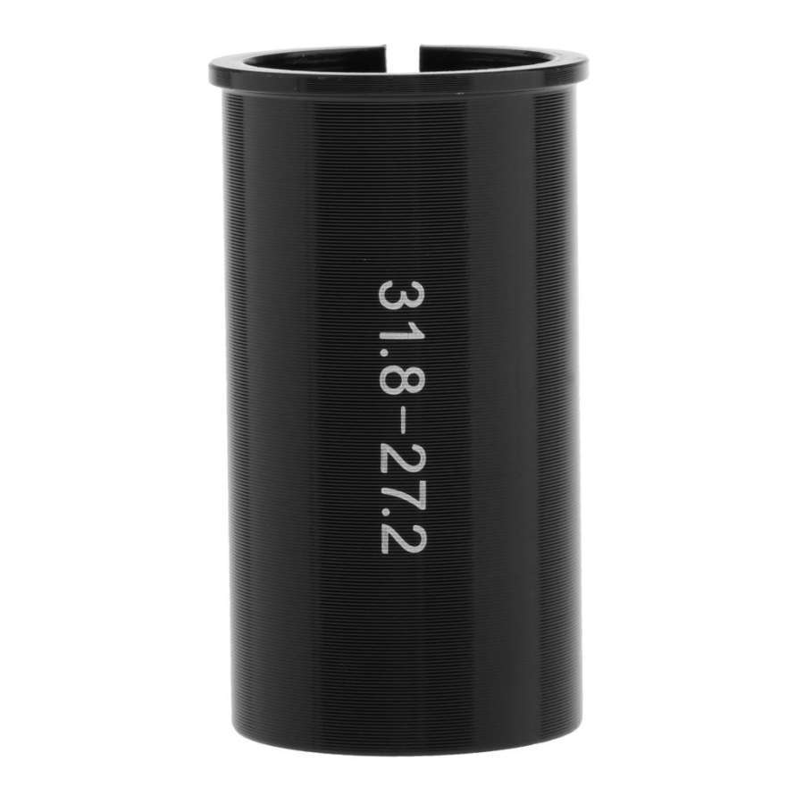 ベージュ円筒形プラスチックパーツ2個セット シートポストシムチューブスリーブアダプターサイズレジューサー15
