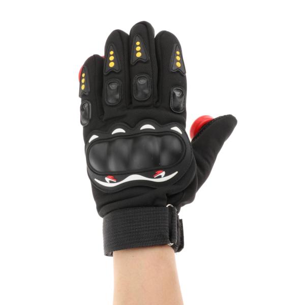 ダウンヒルスケートグローブロングドリフトグローブスケートアクセサリーレッド