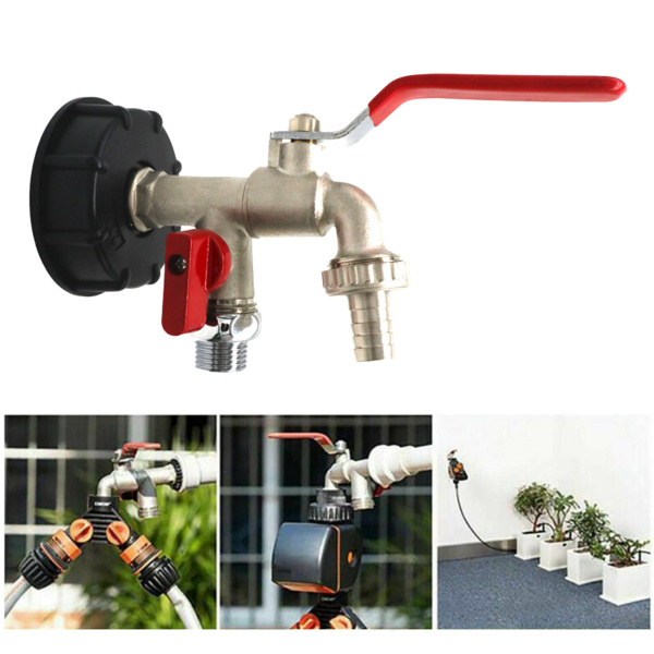 スプレー水接続 IBCタンクアダプタS60x6 1/2 