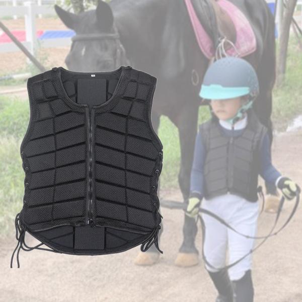 乗馬ボディプロテクター安全馬術ベストプロテクトMキッズ