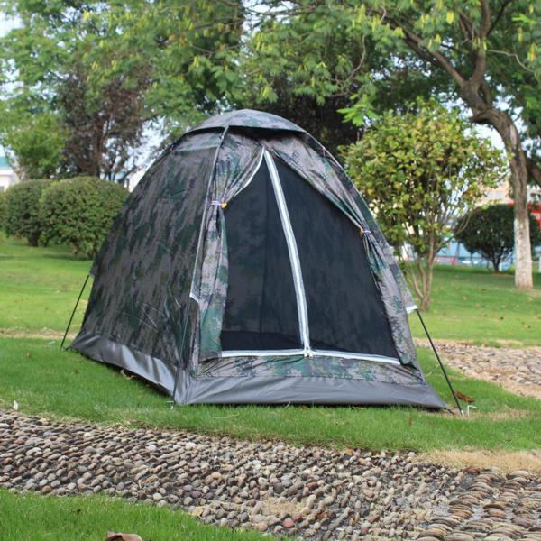 テントカモフラージュパターンキャンプキャンプ用テントテントハイキング旅行バックパック旅行アウトドアサバイバルギア
