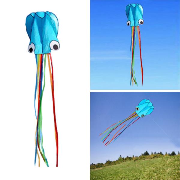 ビーチチルドレンブルーのための1セットオクトプカイトオクトパス漫画折りたたみエンターテインメント