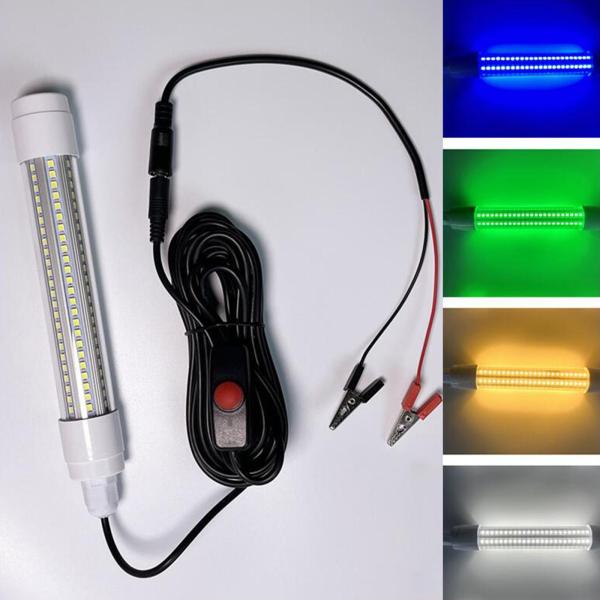 水中水中ナイトフィッシングライト126LEDボートブルーライト