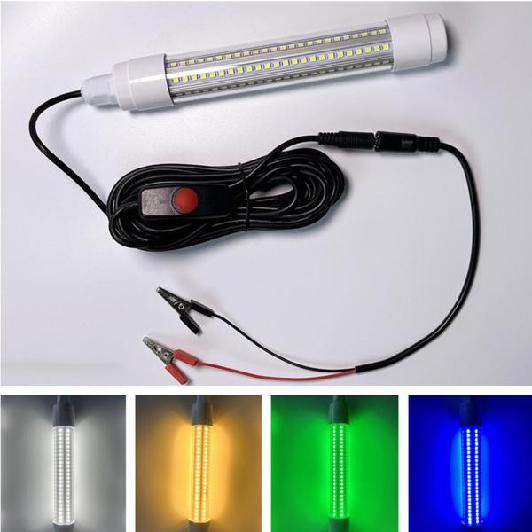 水中水中ナイトフィッシングライト126LEDボートブルーライト