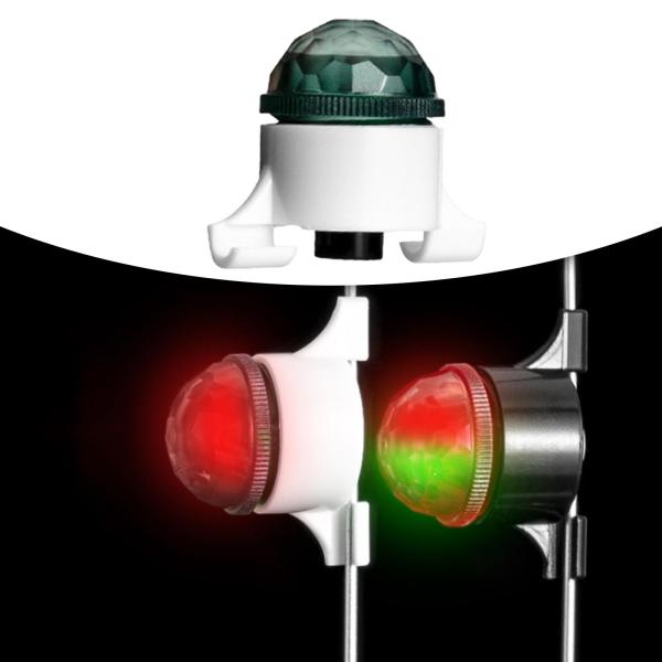 かみ傷警報LED釣り竿先端鯉夜釣りライトホワイト