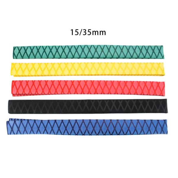 熱収縮ロッドラップ3：1電気絶縁滑り止め15mm直径35mm黒15mm