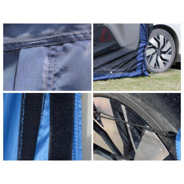 屋外車のトランクテントゲートシェードアーニングエクステンションシェルターSUVMPV