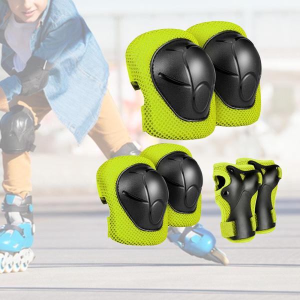 自転車の野外活動のためのチャイルドギアセット保護調整可能な手グリーン