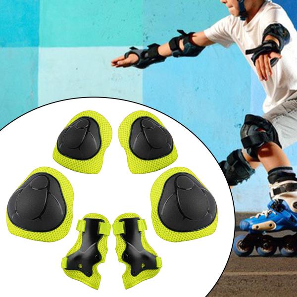 自転車の野外活動のためのチャイルドギアセット保護調整可能な手グリーン