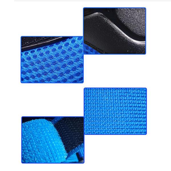 自転車のアウトドアアクティビティ用のチャイルドギアセット保護調節可能なハンドブルー