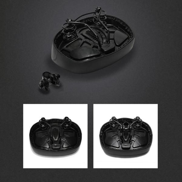 バイクシート自転車サドル通気性交換ショックアブソーバーブルー