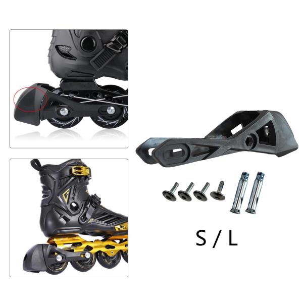 ローラースケートブレーキストッパーインラインスケートブレーキブロックS穴間隔65mm