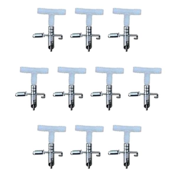 フェレットバニーのための10セット自動ウサギ乳首給水器酒飲み給水器