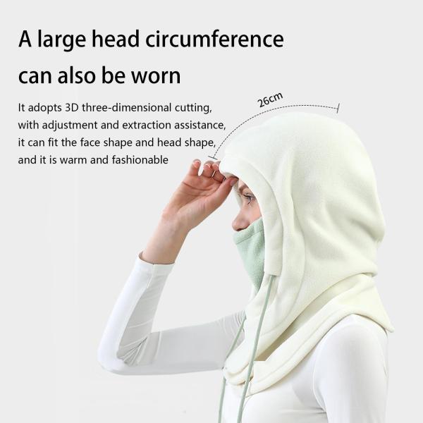 バラクラバ スキー バンダナ 通気性 スノーボード ハイキング オートバイ用 ホワイト