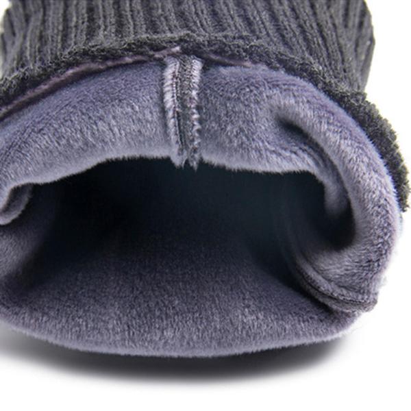 アンチ スリップ冬暖かい手袋ミトン  スクリーン防水ソフト 