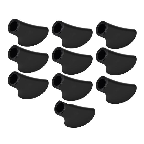 10個 クライミング トレッキング ポール  保護パッド  フェルール パーツ