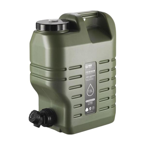 ウォーターコンテナ 蛇口付 水差し 水差し BBQ ピクニック サバイバル用 12L