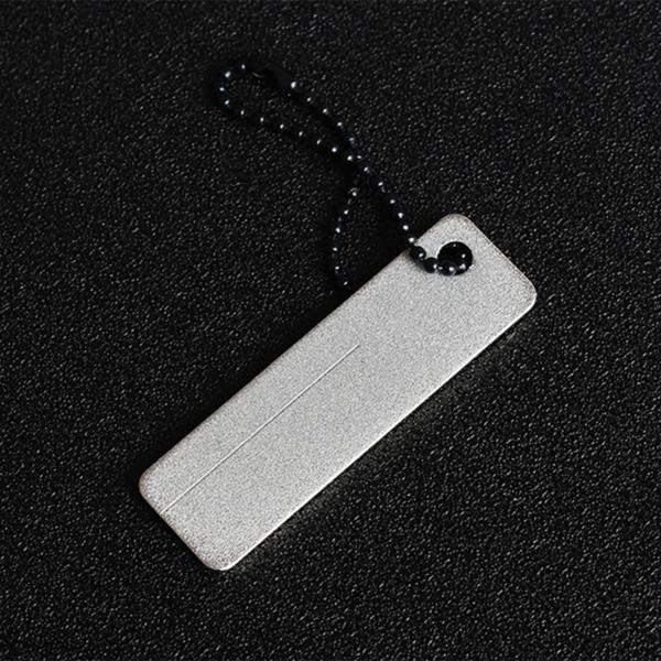 耐久性のある釣りフック ファイル実用的なキーホルダー ポケット研削魚フック