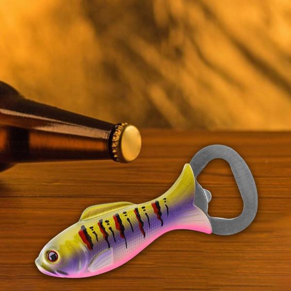 ビールボトルオープナー ステンレススチール ドリンク ホームオーナメント バーパーティー用 D