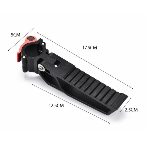 1 ペア釣り椅子ペダル折りたたみノンスリップキャンプ釣り用品