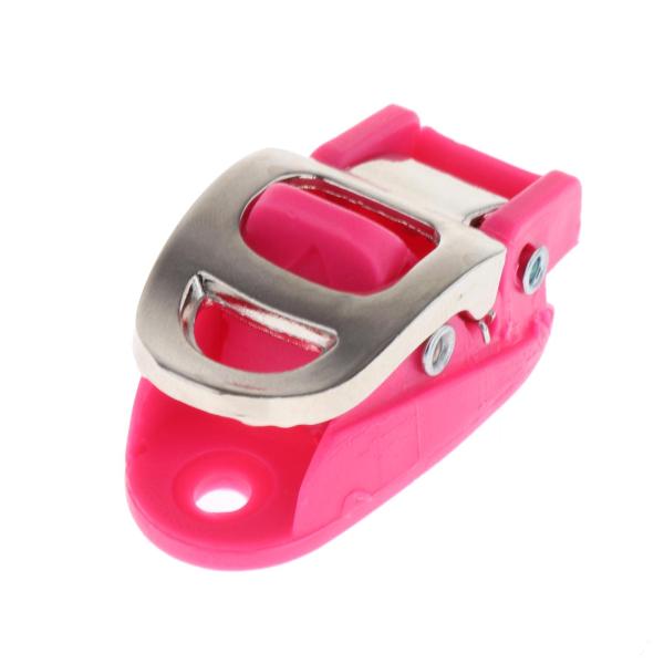 インライン ローラー スケート スパイダー バックル マウント スキー アイス スケート アクセサリー  ピンク