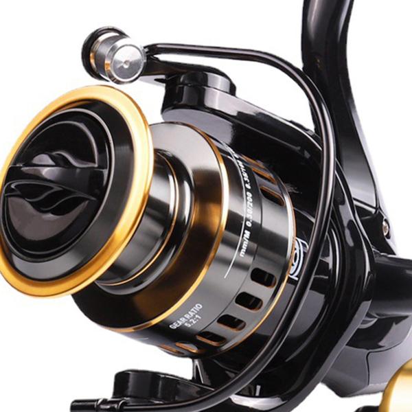 金属釣りリール左最大ドラグ 18kg トラウト屋外コイ 4000 のアクセサリー