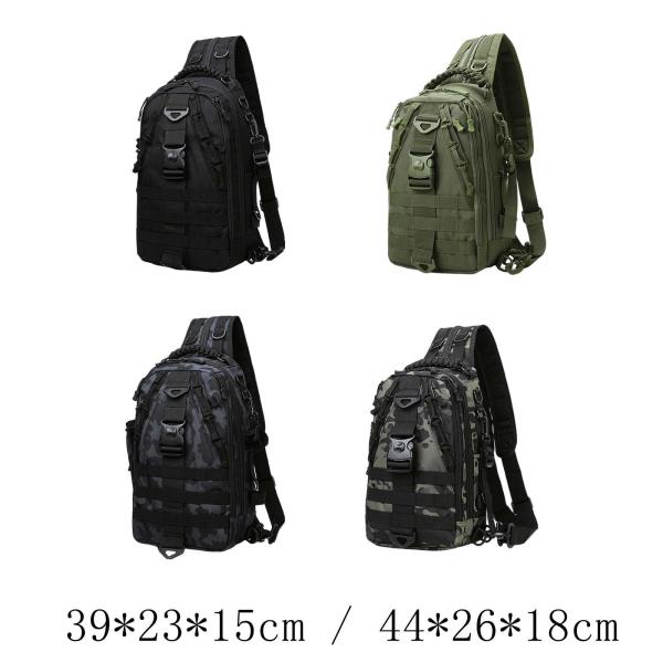 釣具バッグ ロッドホルダー付き 防水 フィッシングバックパック デイサック S ブラック